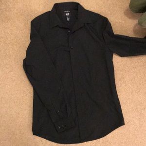 H&M Black Dress Shirt